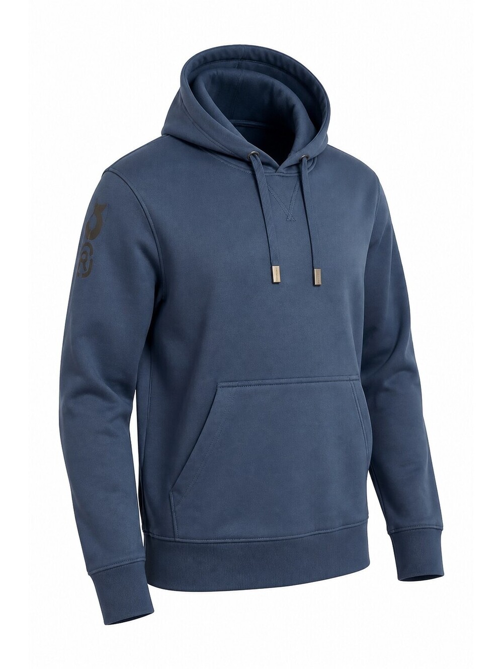 Reebok XXL Blue Polyester Hoodie Sweatshirt